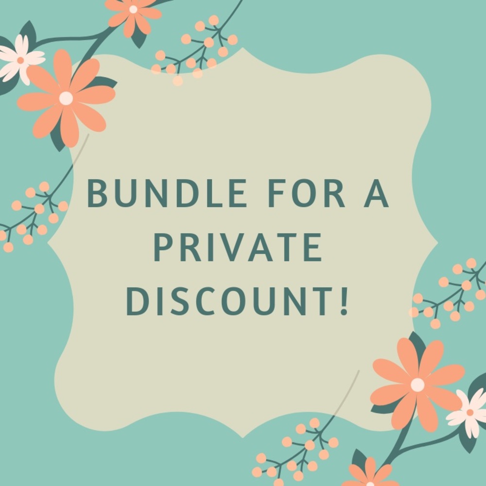 Bundle for a Private Discount!